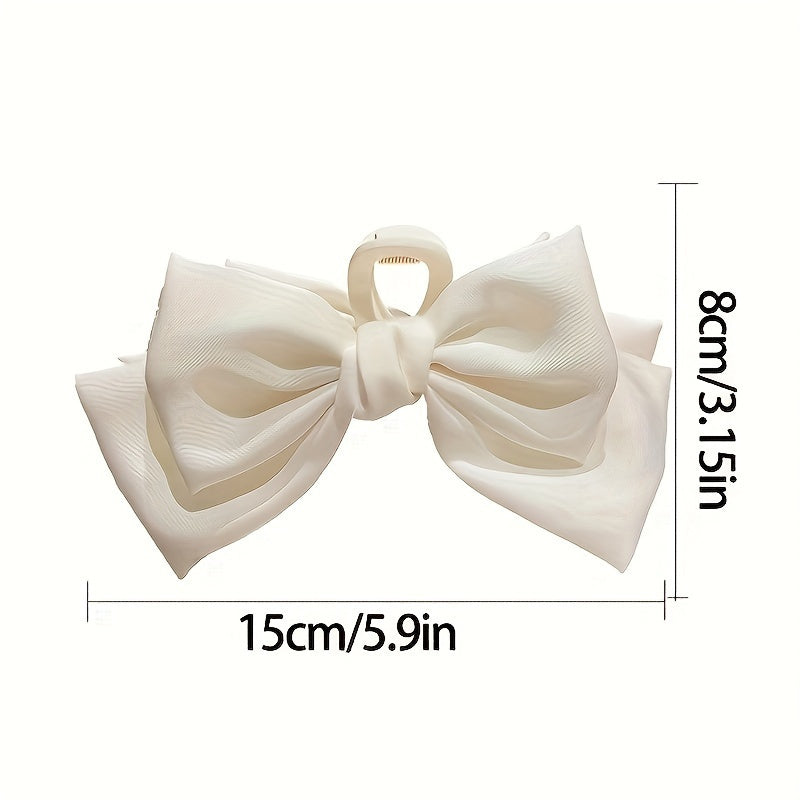 Big Bow Hair Clip suitable for teen girls, gifts, and parties.