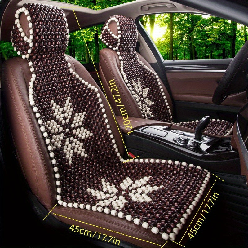 Summer car seat cushion - versatile for all seasons.