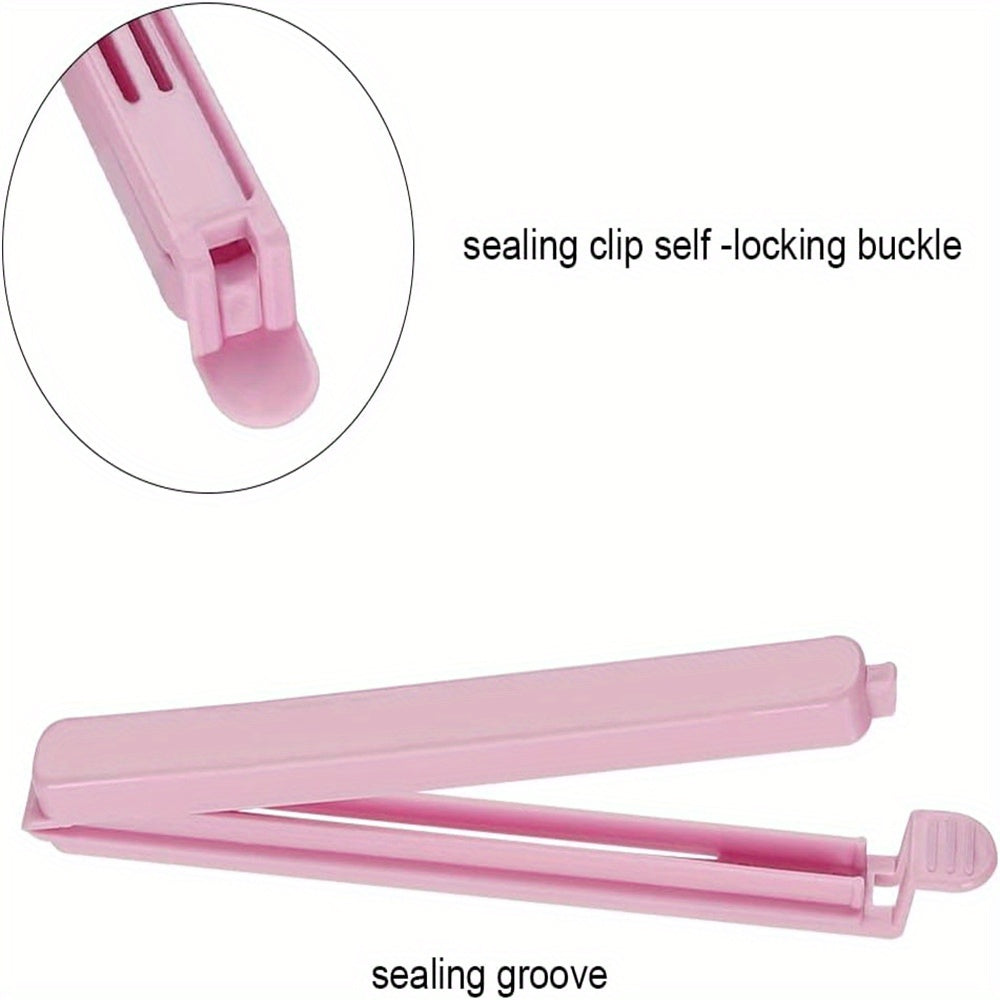 [Bestseller] 30 pieces of Plastic Sealing Clips for Snack Bags, with Various Sizes of 11.94 cm & 15.24 cm