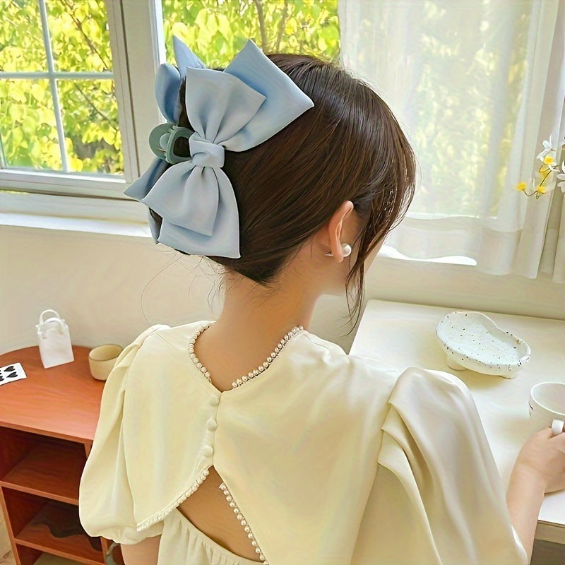 Big Bow Hair Clip suitable for teen girls, gifts, and parties.