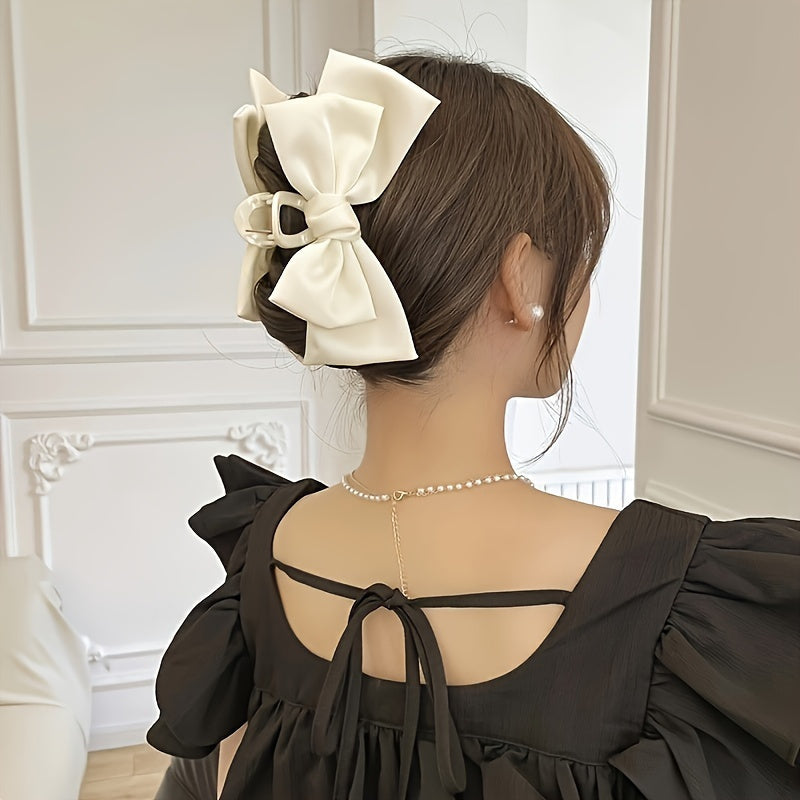 Big Bow Hair Clip suitable for teen girls, gifts, and parties.