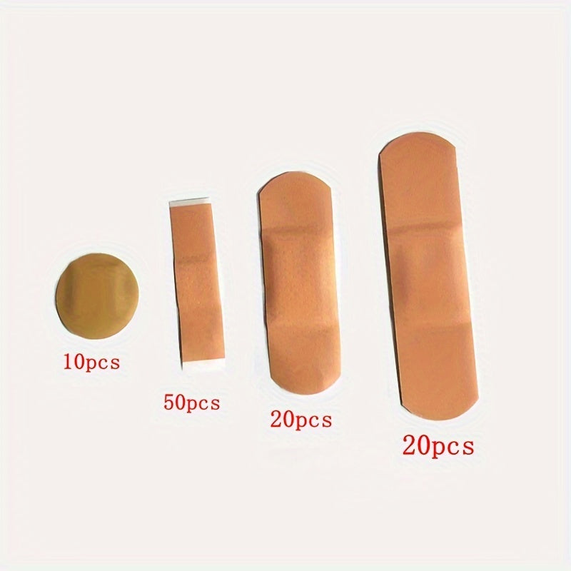 100 Waterproof breathable adhesive plasters for outdoor sports.