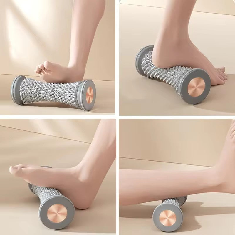 1pc PVC foot massager for muscle relaxation, yoga, arch support, and home exercise.