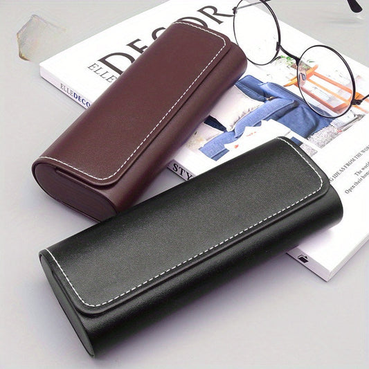 Handmade PU Fashion Glasses Case with Portability for Myopia and Sunglasses