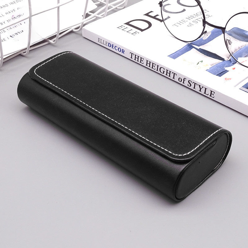 Handmade PU Fashion Glasses Case with Portability for Myopia and Sunglasses