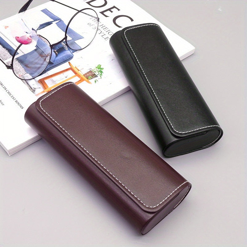 Handmade PU Fashion Glasses Case with Portability for Myopia and Sunglasses