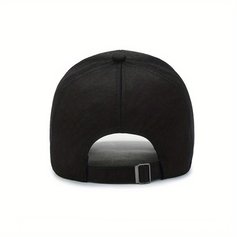 Stylish Black Baseball Cap with Wheat Logo and Durable Polyester Material; Summer 2024 Collection, Multiple Colors Available