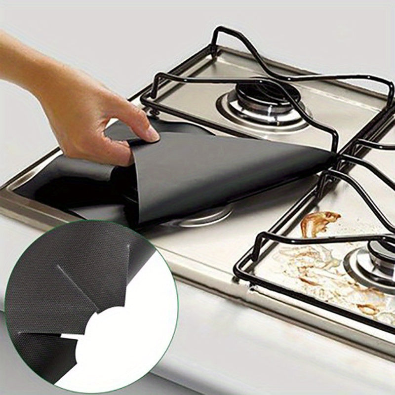 Mat for Gas Stove with High Temperature Stability, Non-toxic and Safe, Oil-proof, and Easy to Clean