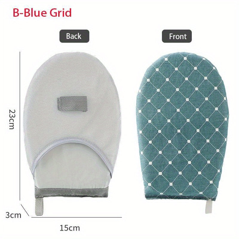 Mini Portable Hand-held Ironing Board with Anti-scald Washable Iron Pad Cover, Perfect for Household Clothes Suit Ironing. This Heat-resistant and Stain Resistant Grey Ironing Board is ideal for Clothing Stores and makes a great gift for Easter Day