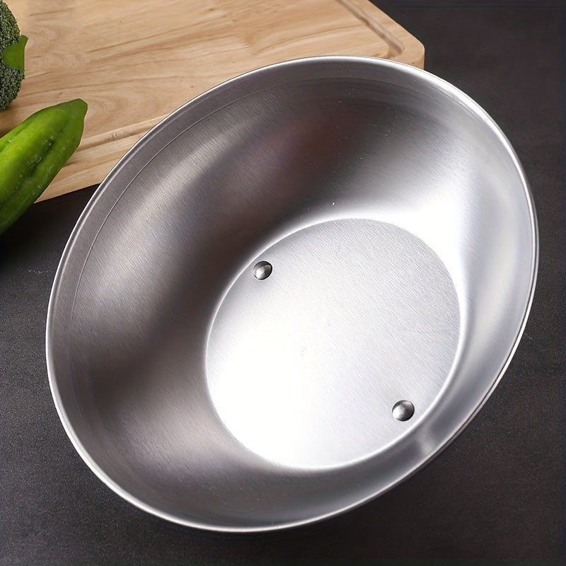 Handheld Premium Stainless Steel Steak Cover - Ideal for BBQs and Restaurants, 22.86cm Hemispherical Food Protector, Built to Last