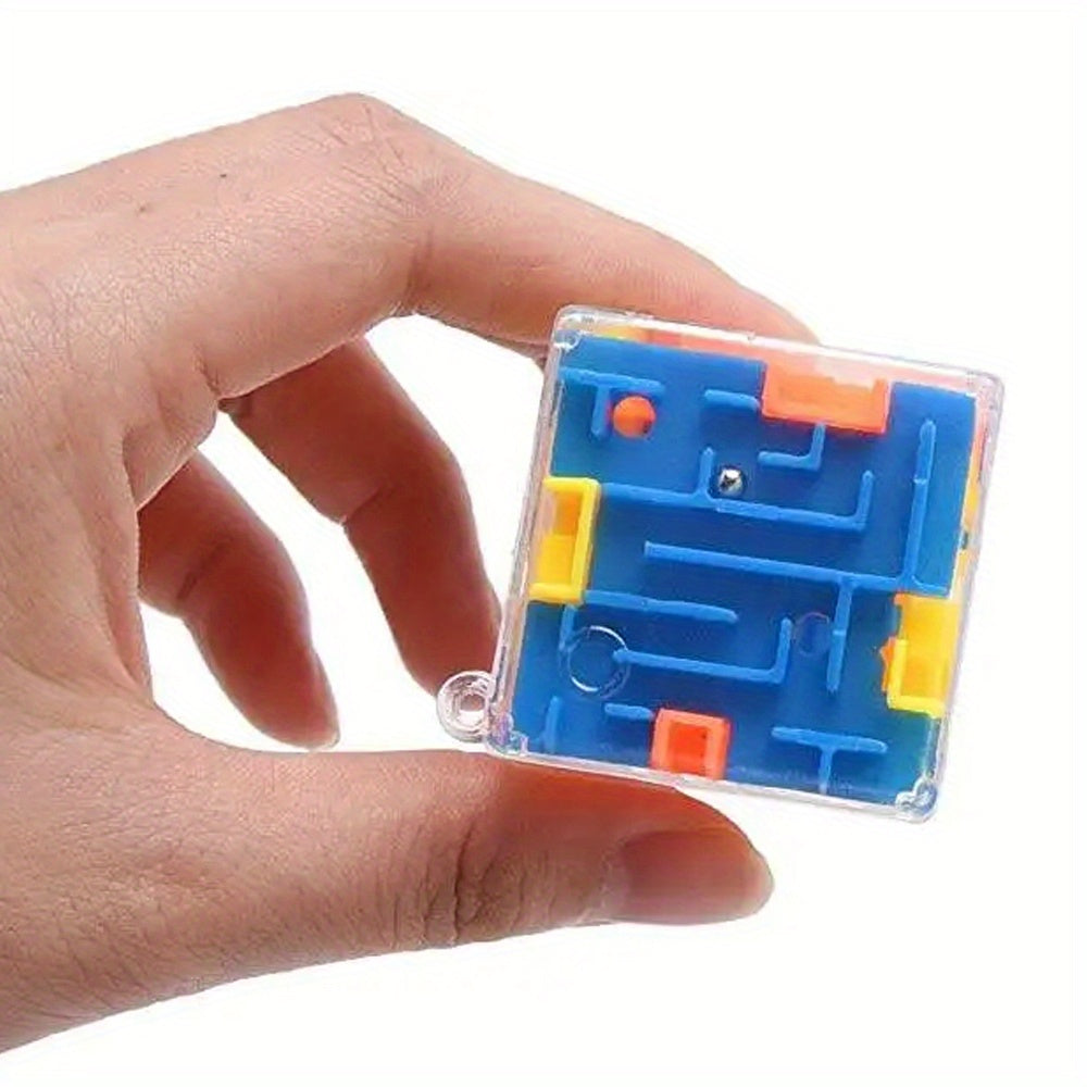 4-piece 3D maze puzzle toy for kids, educational and creative, great for birthday parties and classroom rewards.