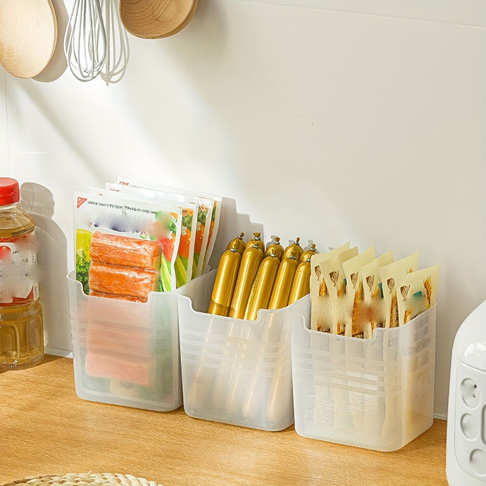 5-in-1 Storage Box for Refrigerator and Kitchen, keeps refrigerator and kitchen organized.