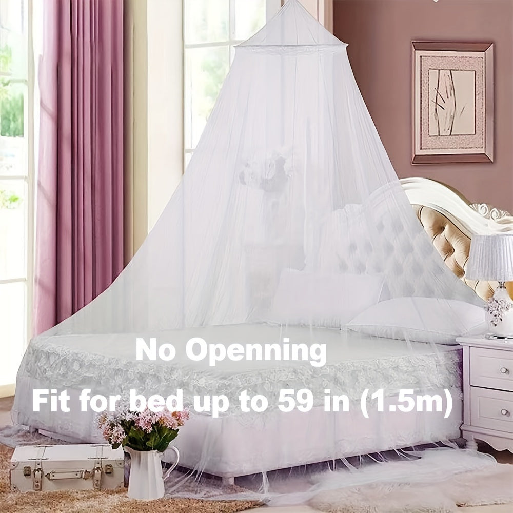 Transform your bed with the elegant dome mosquito net canopy. This multifunctional accessory is suitable for all bed sizes and is easy to install. Ideal for both home and camping use, it provides stylish protection from pesky insects.