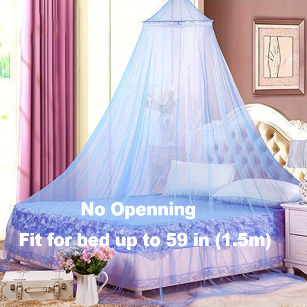 Transform your bed with the elegant dome mosquito net canopy. This multifunctional accessory is suitable for all bed sizes and is easy to install. Ideal for both home and camping use, it provides stylish protection from pesky insects.