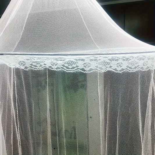 Transform your bed with the elegant dome mosquito net canopy. This multifunctional accessory is suitable for all bed sizes and is easy to install. Ideal for both home and camping use, it provides stylish protection from pesky insects.