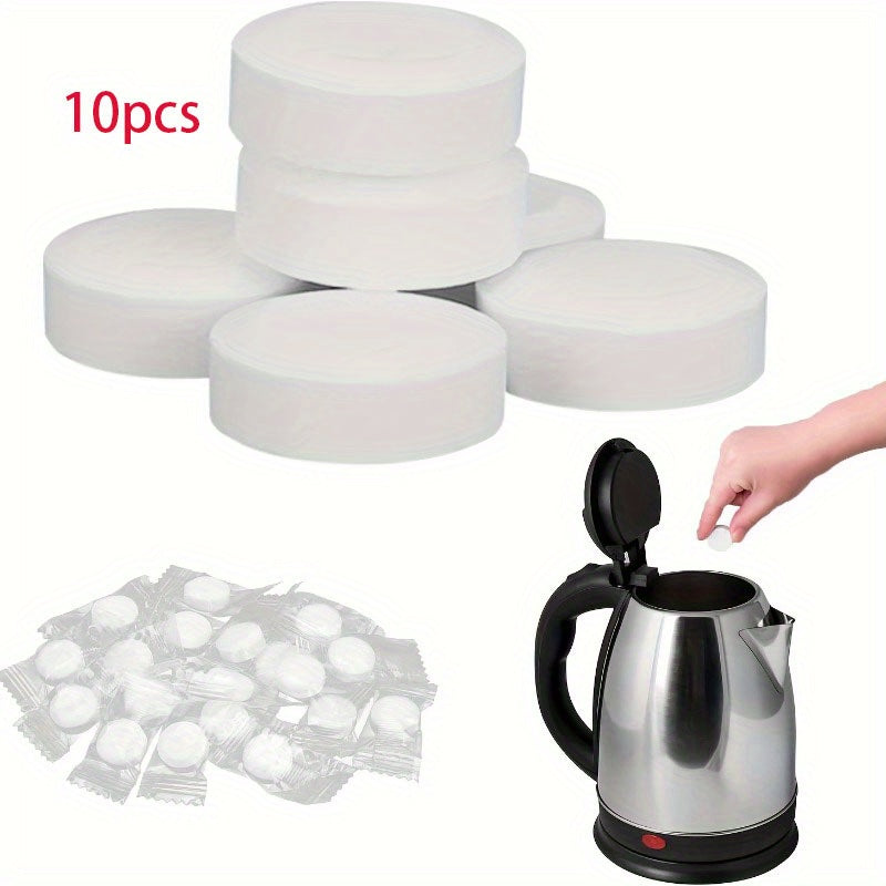 10/20/30pcs of powerful citric acid descaler tablets for coffee machines and kettles - effective cleaning supplies.