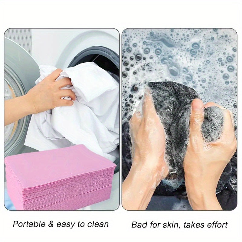 EcoClean offers a range of portable laundry detergent sheets in packs of 30, 120, or 240 counts. These sheets are specially designed for strong decontamination and act as a washing machine cleaner. No batteries are necessary, making them convenient for