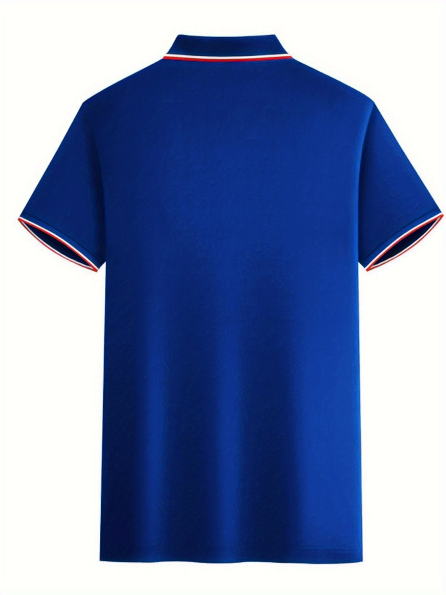 Men's stylish printed golf tee for summer, perfect for business and leisure wear.