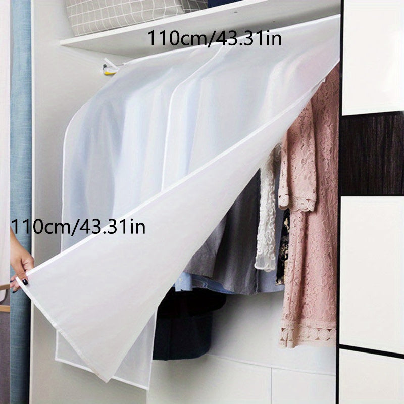 Durable Thickened Suit Coat Dust Cover, Garment Storage Protector with Extra Large Size, Closet Dustproof Hanging Organizer