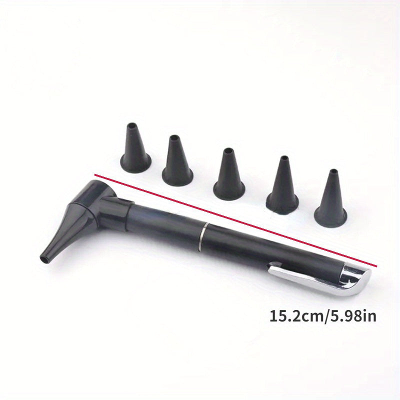 Install the Otoscope set easily for ear diagnosis with a bolt type flashlight and check mirrors.