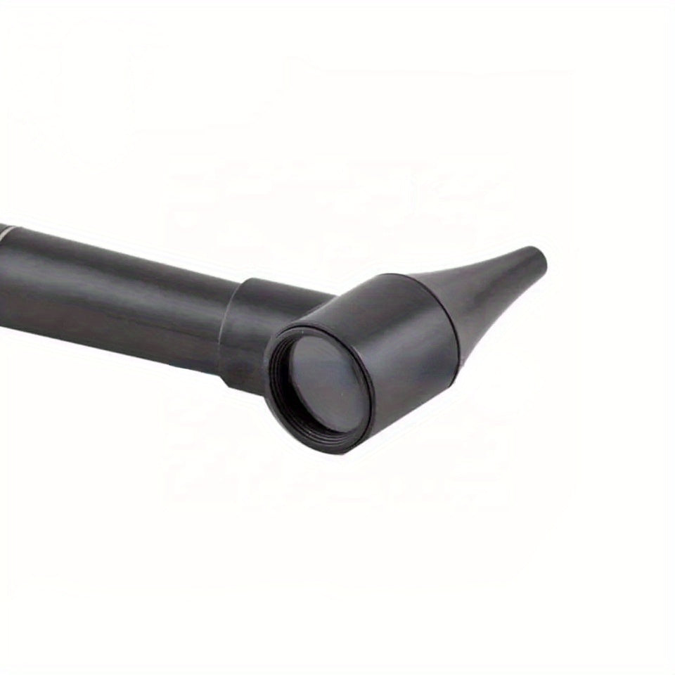 Install the Otoscope set easily for ear diagnosis with a bolt type flashlight and check mirrors.