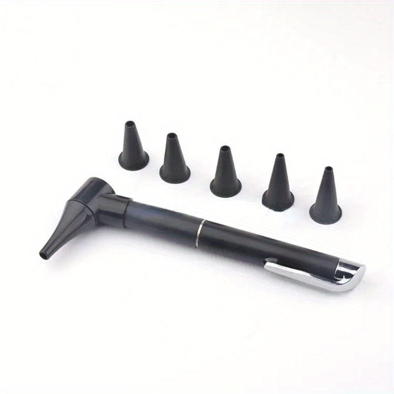 Install the Otoscope set easily for ear diagnosis with a bolt type flashlight and check mirrors.