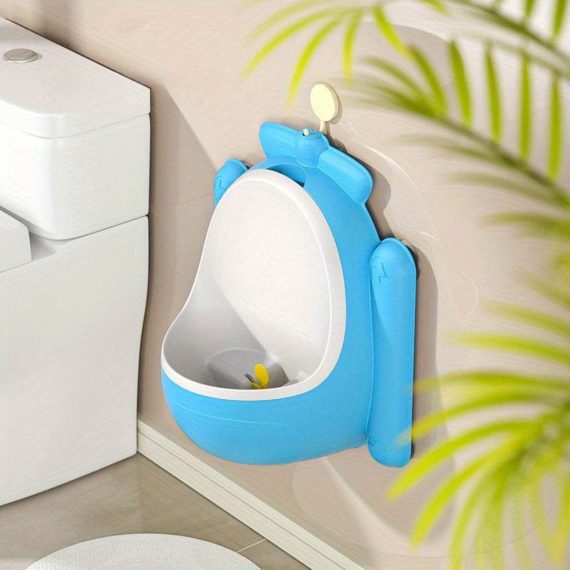 Wall-Mounted Urinal in the Shape of a Frog - Perfect Training Potty for Boys with Generous Capacity and Simple Installation - Ideal for Kids Aged 6 to 8 - Made from Safe and Long-Lasting Materials - Practical Bathroom Solution Imported from China