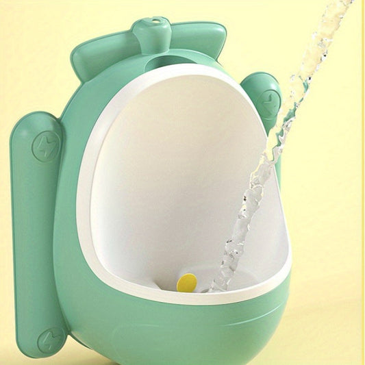 Wall-Mounted Urinal in the Shape of a Frog - Perfect Training Potty for Boys with Generous Capacity and Simple Installation - Ideal for Kids Aged 6 to 8 - Made from Safe and Long-Lasting Materials - Practical Bathroom Solution Imported from China