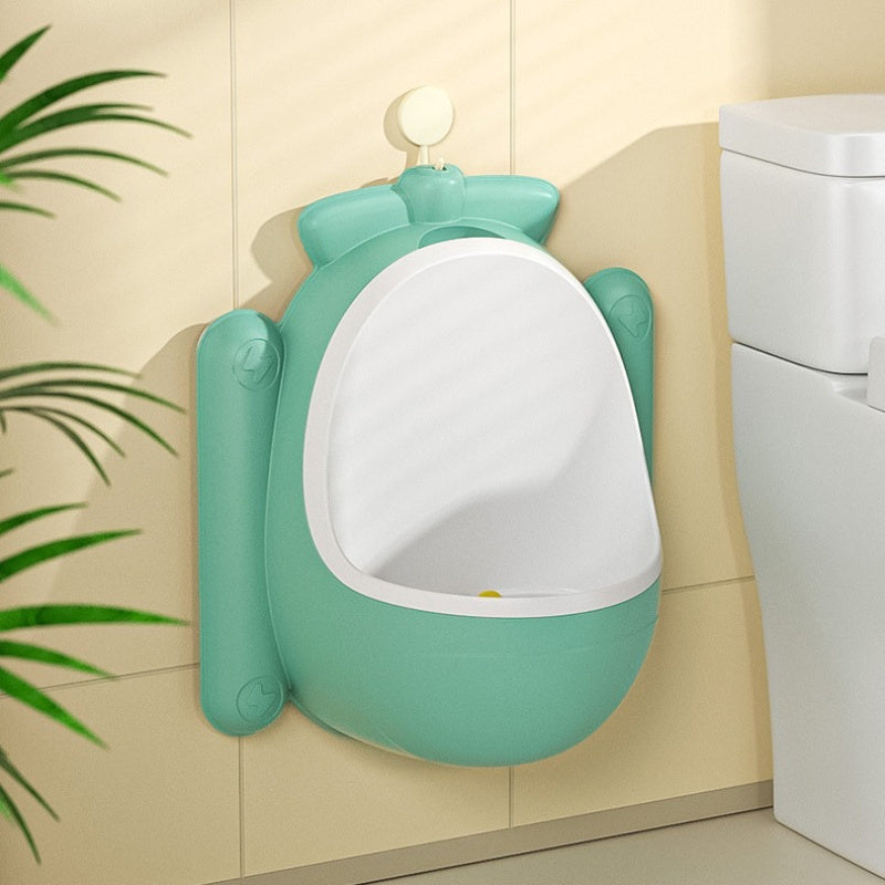 Wall-Mounted Urinal in the Shape of a Frog - Perfect Training Potty for Boys with Generous Capacity and Simple Installation - Ideal for Kids Aged 6 to 8 - Made from Safe and Long-Lasting Materials - Practical Bathroom Solution Imported from China