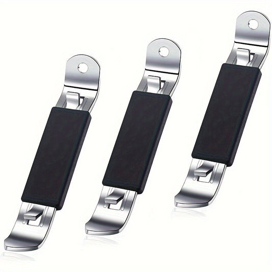 Stainless steel bottle opener for camping and travel - 1pc