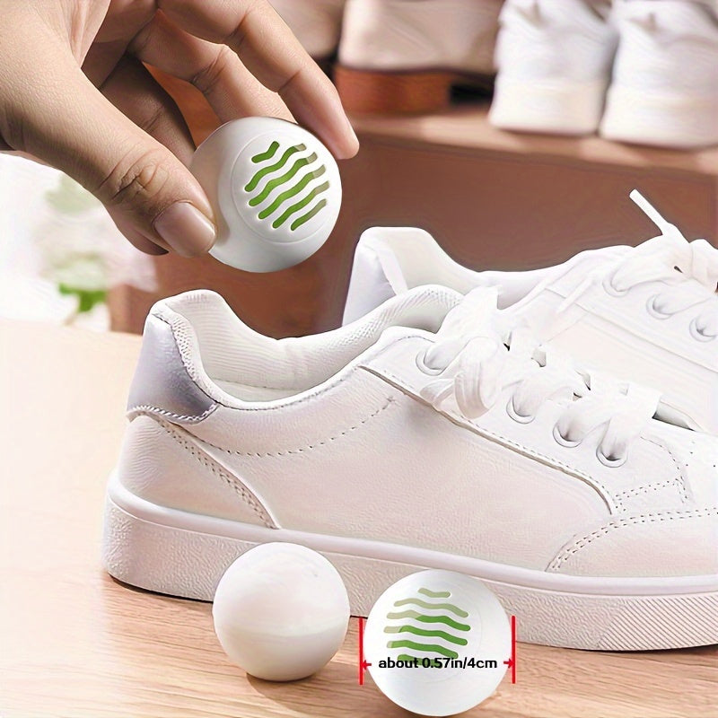 6/12pcs Long-Lasting Shoe Deodorant Balls for Fresh and Clean Feet - Aromatic Solid Air Cleaning Balls for Home, Room Decor, and Aromatherapy Gift