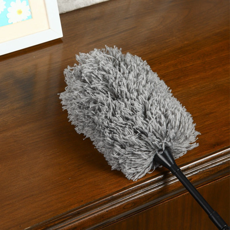 One Pack of Microfiber Feather Duster: Flexible, Washable, and Electricity-Free Cleaning Tool for Home, Office, and Car Use - Multipurpose Dust Collector