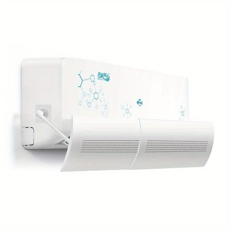 Universal Windproof Wall-Mounted Air Outlet Baffle for Air Conditioning, Anti-Direct Blowing Cold Air Guide