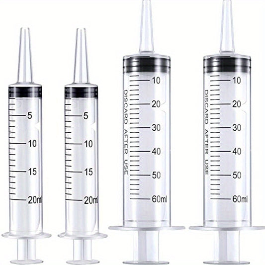 Kichik hayvonlar uchun qulay ovqat beruvchi, 20ml/60ml sig'im, jonzotlar va sichqonlar uchun ideal, mustahkam plastik, faqat ovqatlantirish uchun.