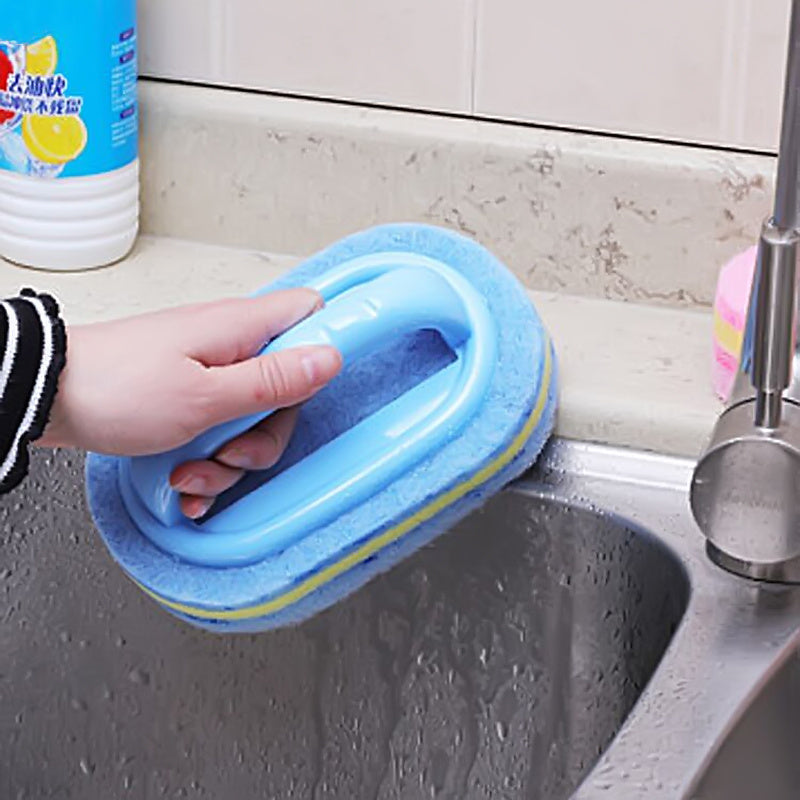 Magic Sponge for Kitchen and Bathroom Cleaning, 1 piece - Perfect for cleaning glass, walls, toilets, and ceramic surfaces - Removes tough stains and grime effectively