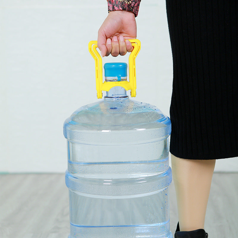 Water Bottle Handle Carrier, portable lifting device, labor-saving hand-held ring for heavy bottles.