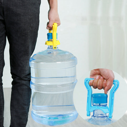 Water Bottle Handle Carrier, portable lifting device, labor-saving hand-held ring for heavy bottles.