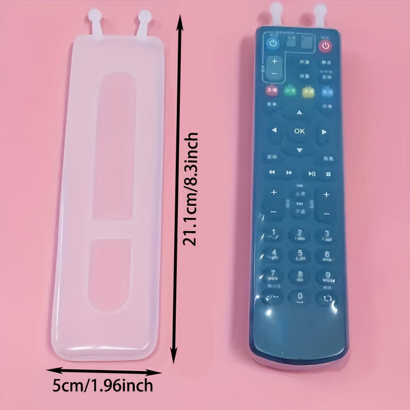 Durable Silicone Cover Case for TV and Air Conditioner Remote Control - Protects from Dust, Provides Non-Slip Grip, Easy to Hold, No Batteries Needed