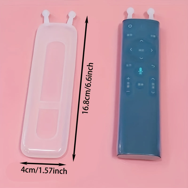 Durable Silicone Cover Case for TV and Air Conditioner Remote Control - Protects from Dust, Provides Non-Slip Grip, Easy to Hold, No Batteries Needed