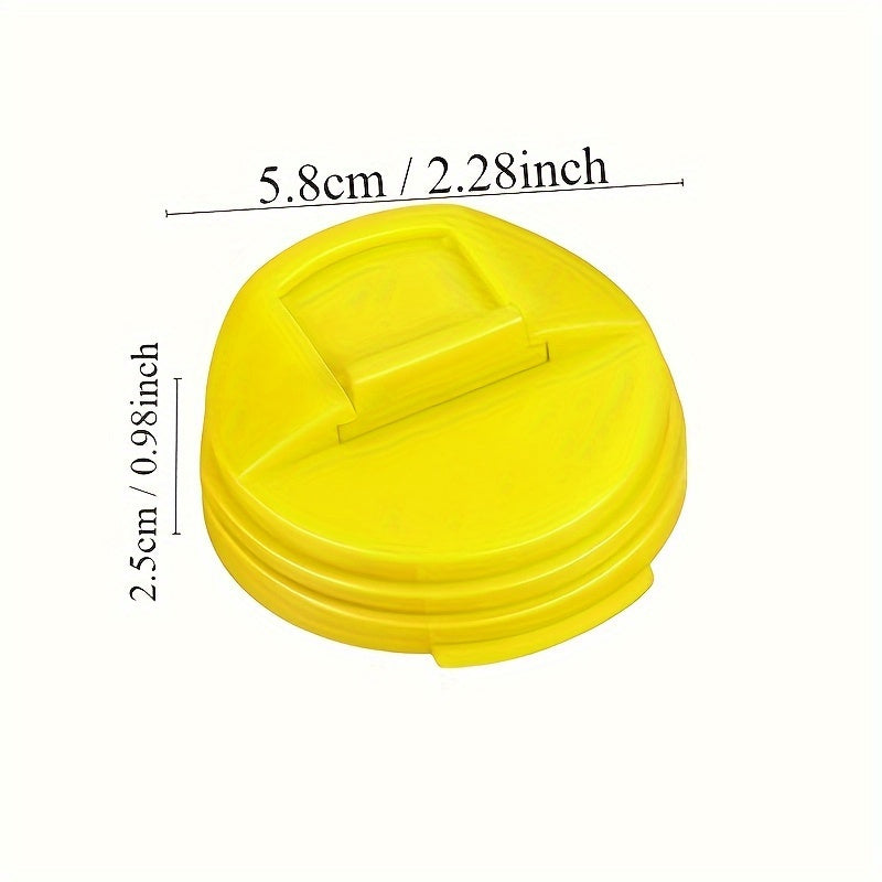 Plastic Soda Can Lid, Spill-Resistant, Reusable Cover for Soda, Beer, and Energy Drinks - Perfect for Outdoor Picnics, Camping, and as Drinkware Accessory