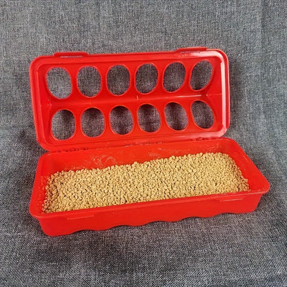 1pc Rutin Chicken Breeding Feeder with Anti-spray Trough