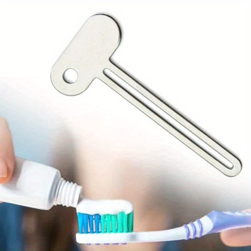 Save money and reduce waste with a stainless steel toothpaste squeezer.