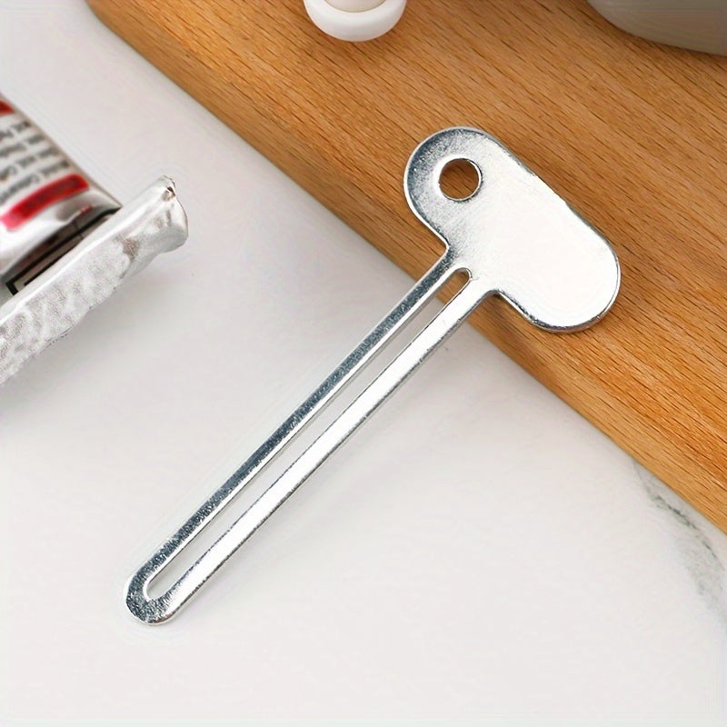 Save money and reduce waste with a stainless steel toothpaste squeezer.