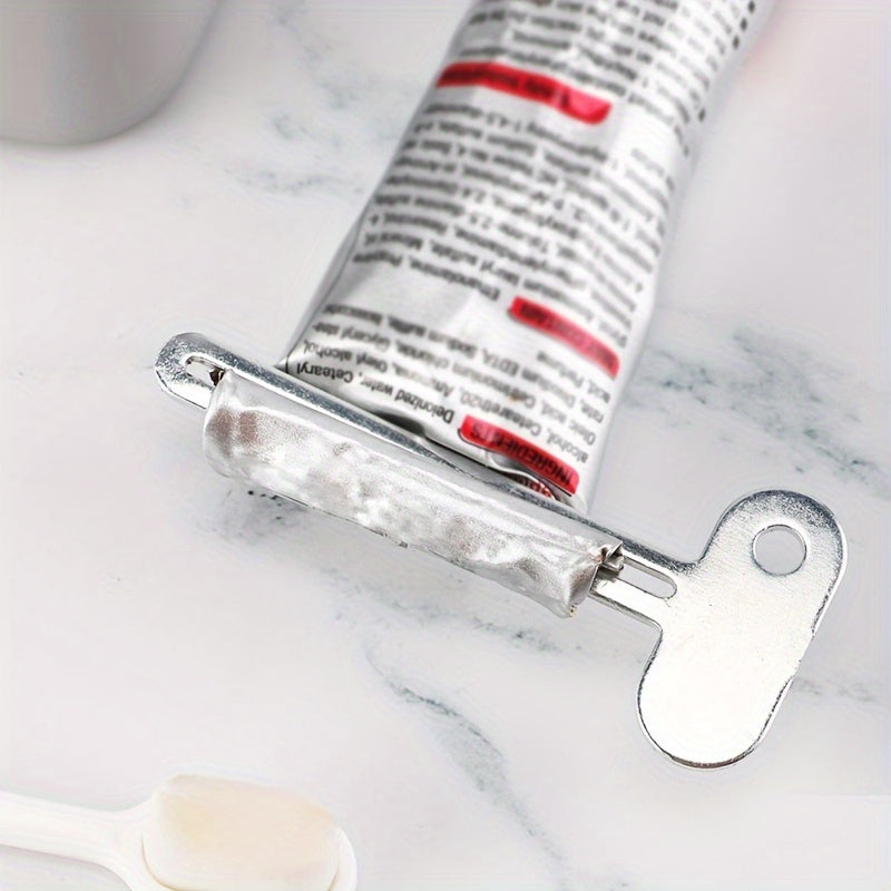 Save money and reduce waste with a stainless steel toothpaste squeezer.