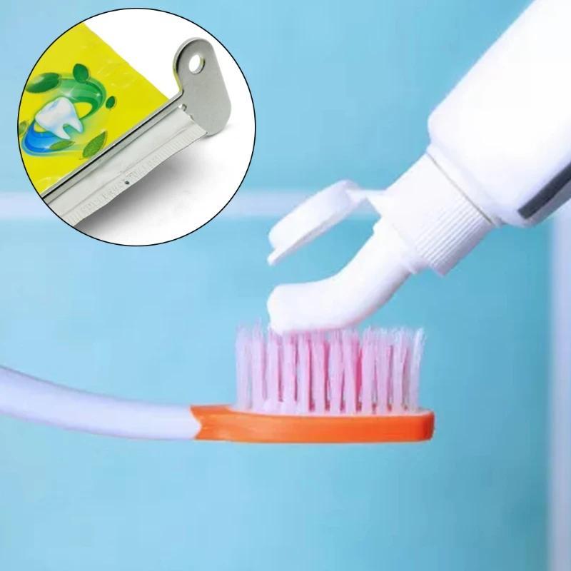 Save money and reduce waste with a stainless steel toothpaste squeezer.