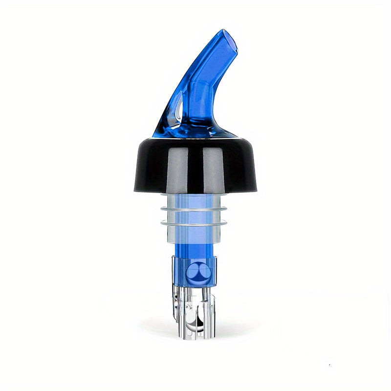 Plastic wine pourer with quantified measurements of 20ml, 30ml, and 45ml for precise cocktail making, reducing waste and saving time.