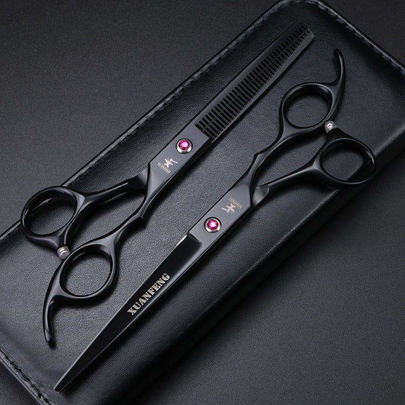 Professional 6-Inch Premium Haircutting Scissors for Salon & Home Use.