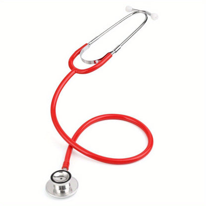 Portable Dual Head Stethoscope - Professional Cardiology Medical Equipment for Nurse Learner