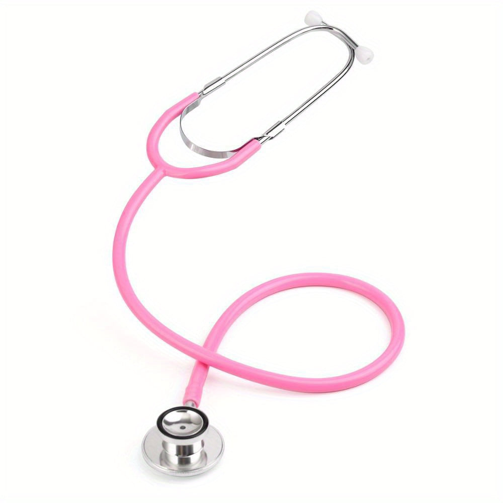 Portable Dual Head Stethoscope - Professional Cardiology Medical Equipment for Nurse Learner