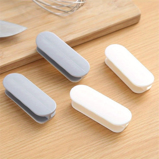 Two self-adhesive plastic cabinet drawer pulls, versatile resin door knobs for furniture hardware - No need for electricity - Easy punch-free installation.